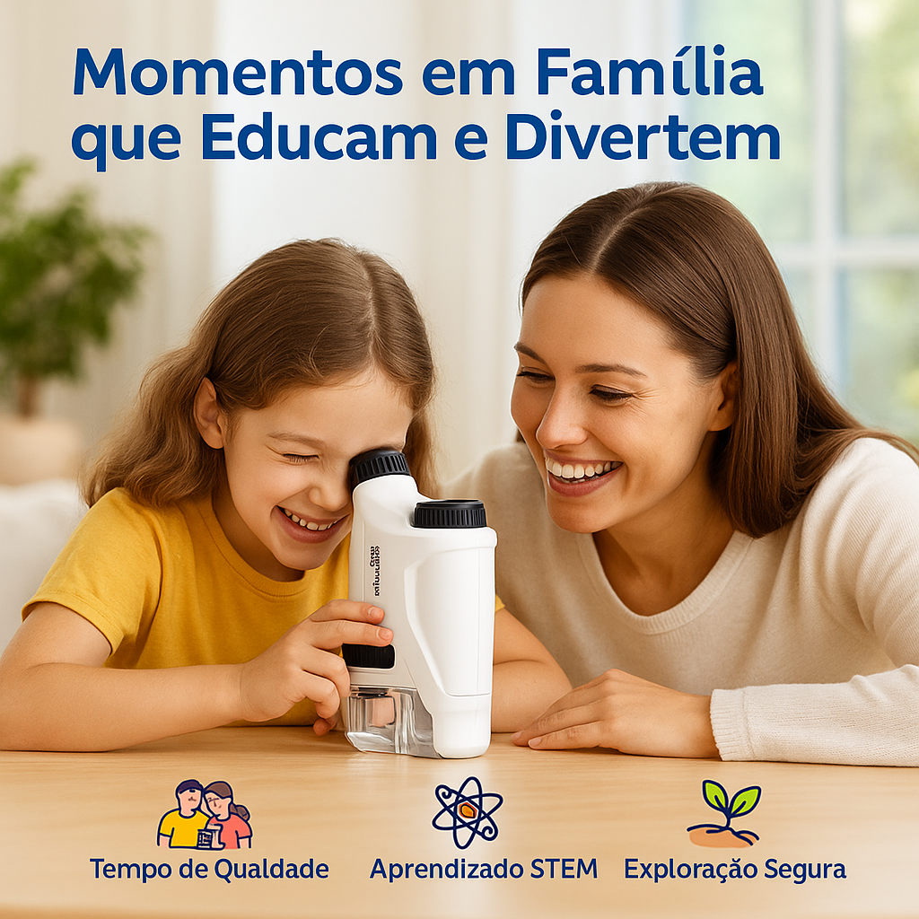 🔭 Mini Telescópio Infantil