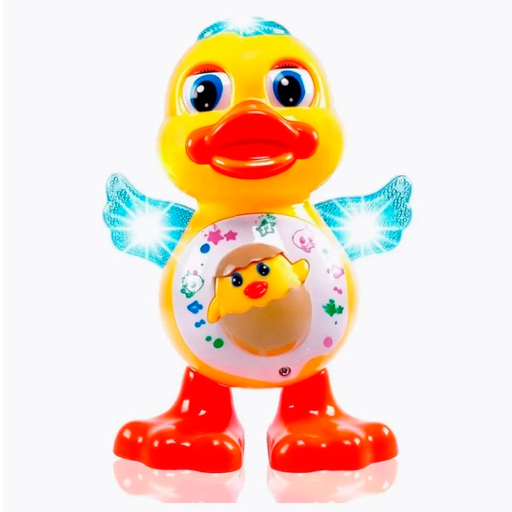 Pato dançarino Linha Premium Brinkids - Estoque no Brasil - Envio imediato