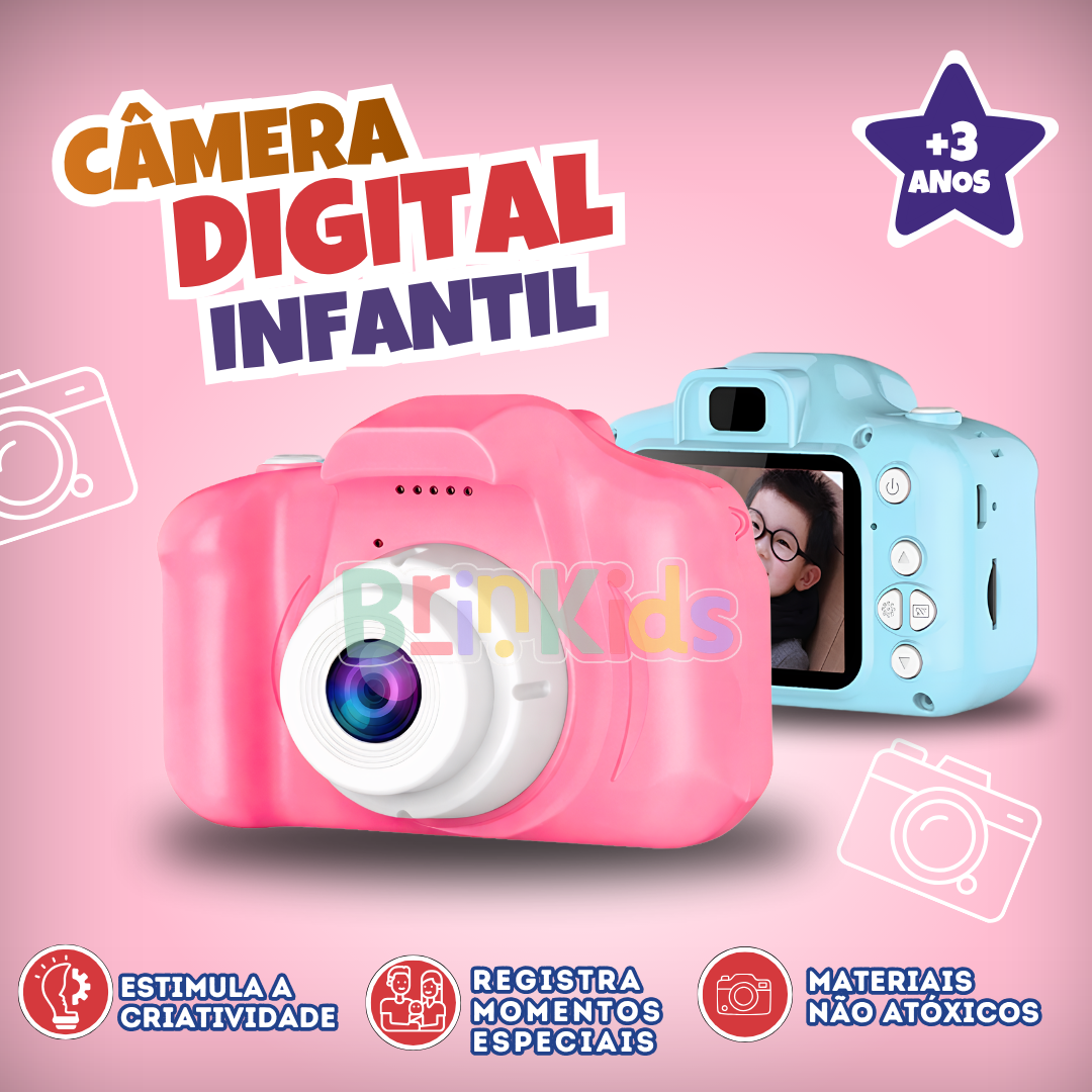 Câmera Infantil Criativa  - Menos Tela, Mais imaginação