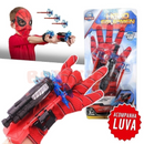 Luva do Homem-Aranha com lançador de teias brinquedo infantil
