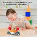 Caranguejo Fujão interativo com luzes e música brinquedo infantil
