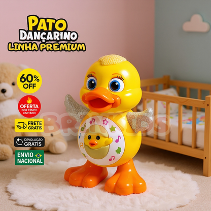 Pato dançarino Linha Premium Brinkids