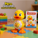 Patinho dançante musical infantil com luzes e movimento
