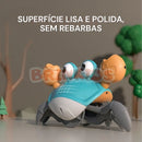 Caranguejo Fujão interativo com luzes e música brinquedo infantil
