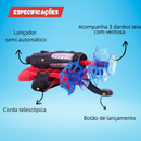 Luva do Homem-Aranha com lançador de teias brinquedo infantil
