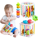 Cubo Mágico Educativo Montessoriano brinquedo educativo infantil
