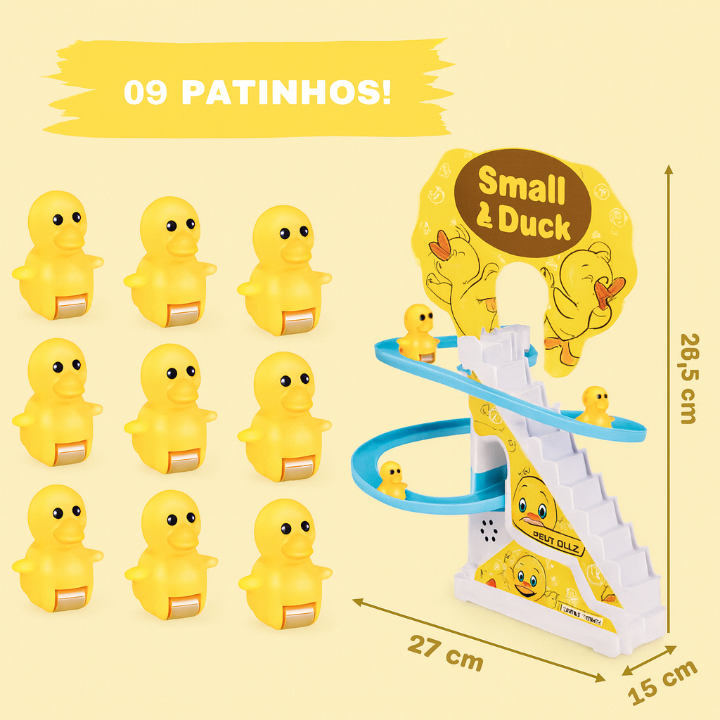 Duck Racer 🐤💨 - Pista dos Patinhos Brinkids - Estoque no Brasil, envio imediato