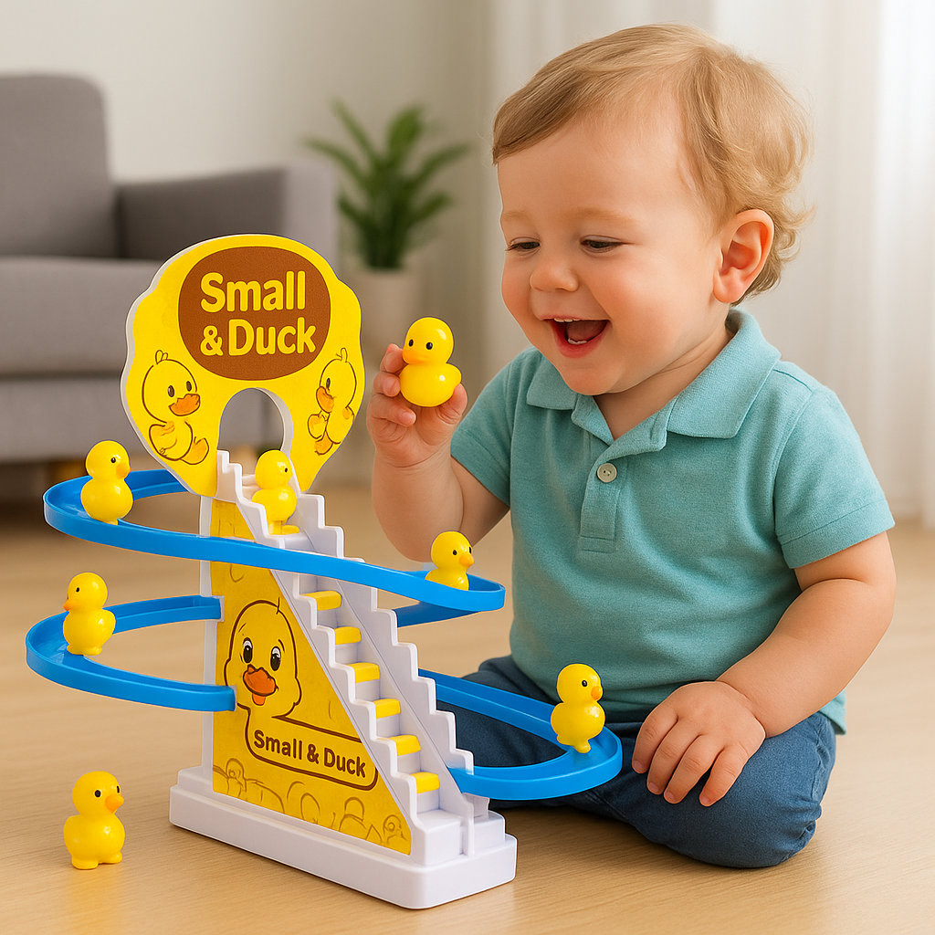 Duck Racer 🐤💨 - Pista dos Patinhos Brinkids - Estoque no Brasil, envio imediato