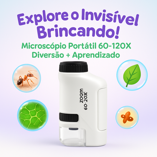 🔭 Mini Telescópio Infantil