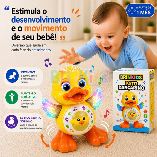 Patinho Dançante - Canta, dança e  acende Luzes