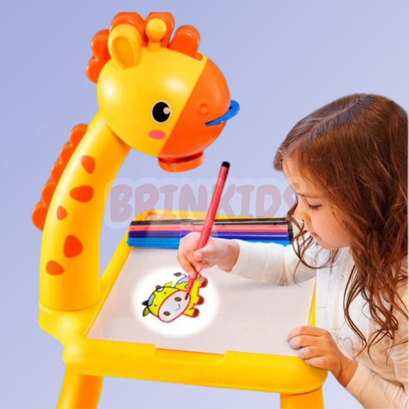 Mesa Mágica Lousa Infantil de Desenho Com Canetinhas