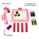 Mesa Mágica Lousa Infantil com Canetinhas brinquedo de desenho
