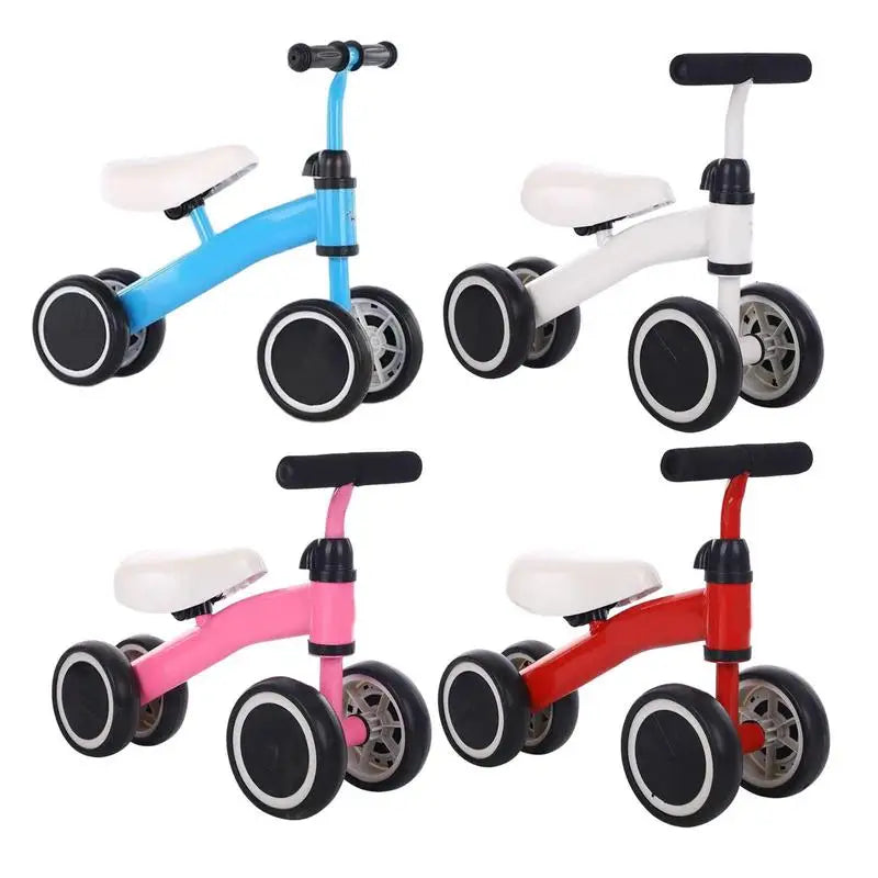 Bicicleta de Equilíbrio 4 Rodas Infantil Baby Balance Brinkids