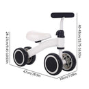 Bicicleta de equilíbrio infantil 4 rodas Baby Balance Bike
