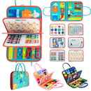 Maleta Sensorial Montessori Infantil brinquedo educativo portátil coordenação motora habilidades sensoriais
