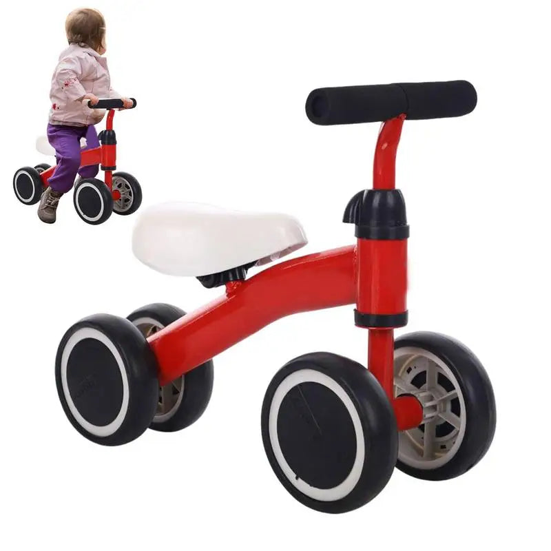 Bicicleta de Equilíbrio 4 Rodas Infantil Baby Balance Brinkids