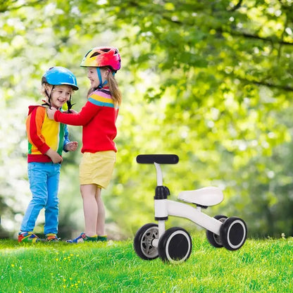 Bicicleta de Equilíbrio 4 Rodas Infantil Baby Balance Brinkids