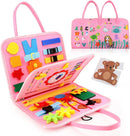 Maleta Sensorial Montessori Infantil brinquedo educativo portátil coordenação motora habilidades sensoriais

