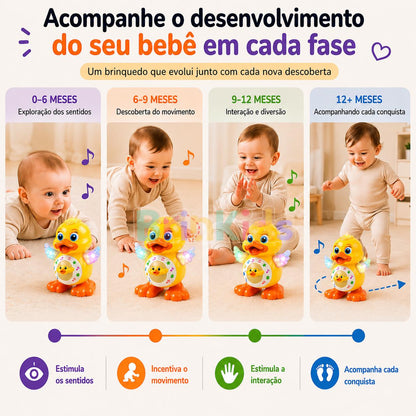 Patinho Musical 3 em 1™ | Canta, Dança, Acende Luzes e Encanta Crianças