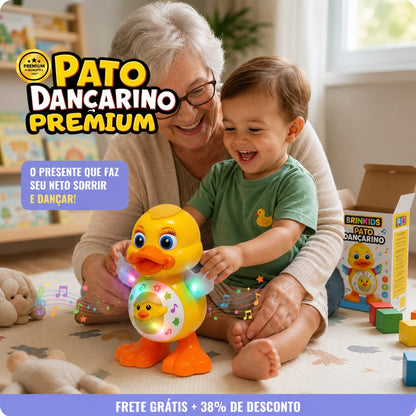 Patinho Musical 3 em 1™ | Canta, Dança, Acende Luzes e Encanta Crianças