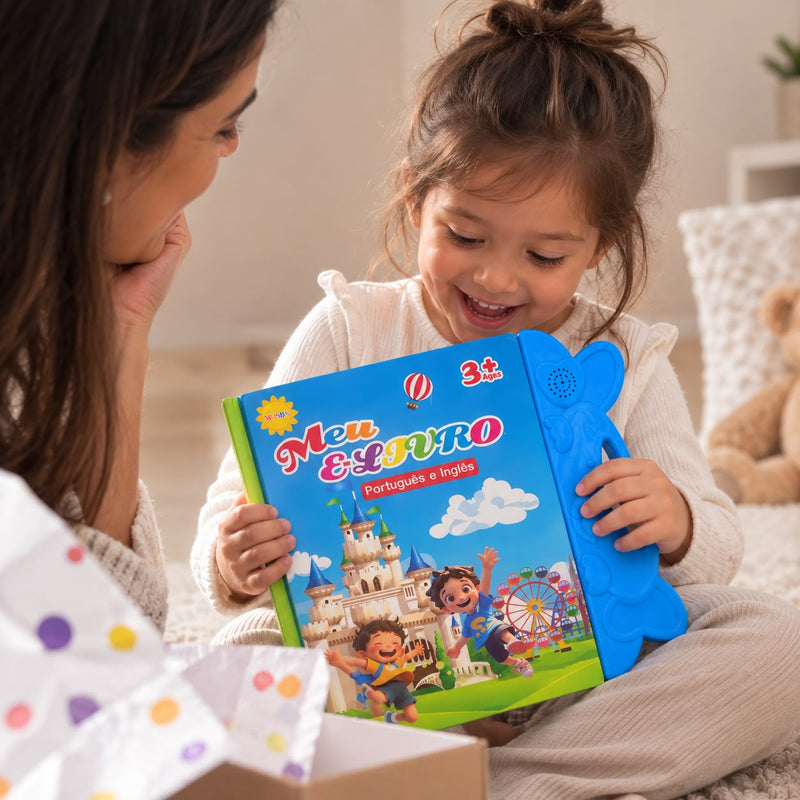 O brinquedo que ensina 2 idiomas enquanto a criança só quer brincar
