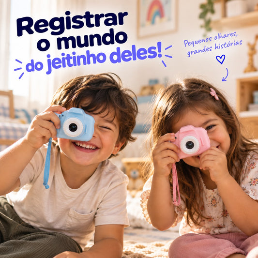 Câmera Infantil Criativa  - Menos Tela, Mais imaginação