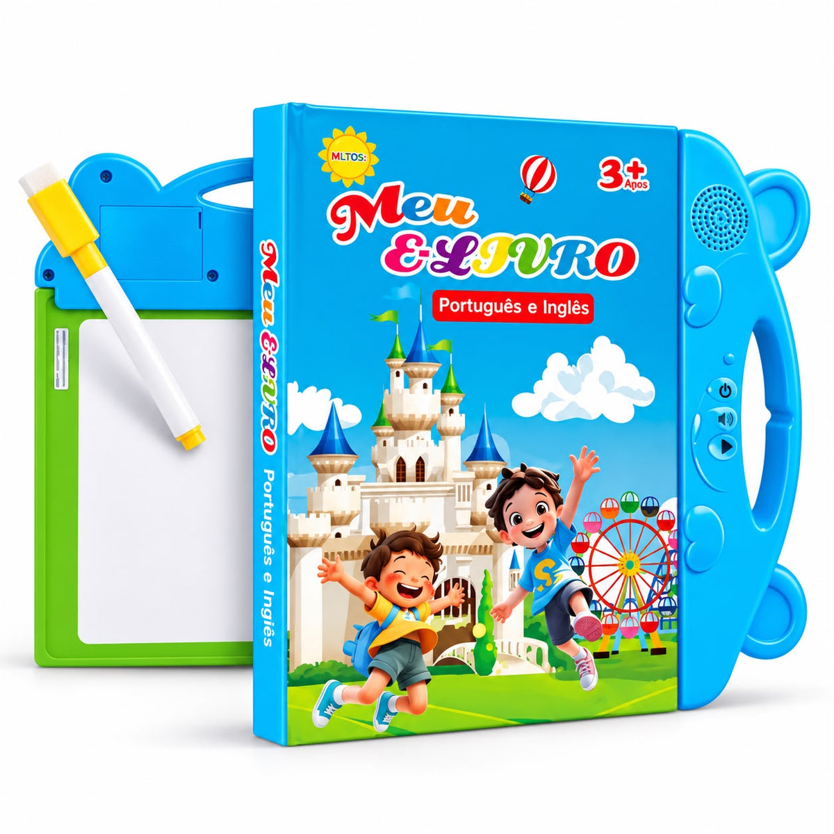Livro Falante Bilíngue™ – O Presente Que Fala Português e Inglês