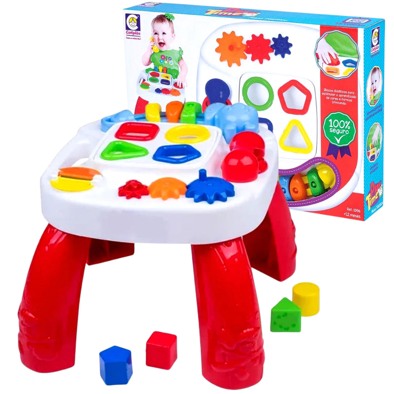Mesinha de Atividades Infantil brinquedo educativo coordenação motora

