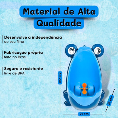 Mictorio Sapinho Infantil Troninho Penico Menino