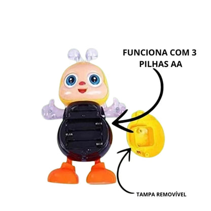 Abelinha dançante Premium Brinkids - Estoque no Brasil - Envio imediato