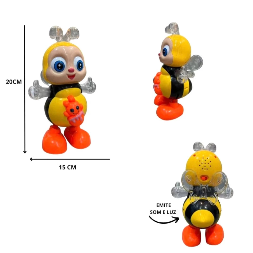 Abelinha dançante Premium Brinkids - Estoque no Brasil - Envio imediato