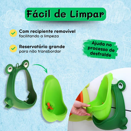 Mictorio Sapinho Infantil Troninho Penico Menino