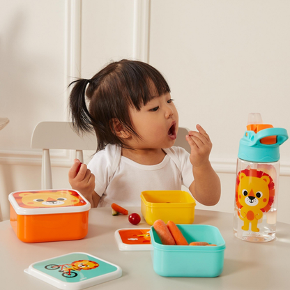 Kit 3 Potes Buba para Lanche Introdução Alimentar Potinhos de Bichinhos Buba Pote Infantil Merenda