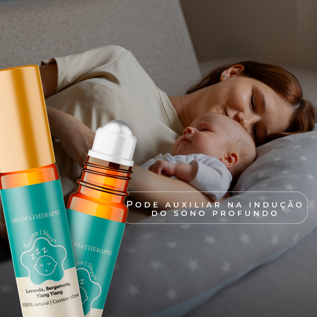 Aromaterapia Soninho Bebê Natural Blend Óleos Essenciais Aromathérapie
