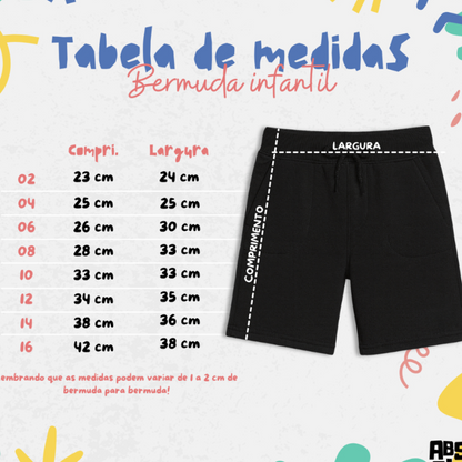 Kit Infantil Minecraft Camiseta E Bermuda Verão Blusa Game Jogo Jovem E Família 100% Algodão E Bermuda Moletom