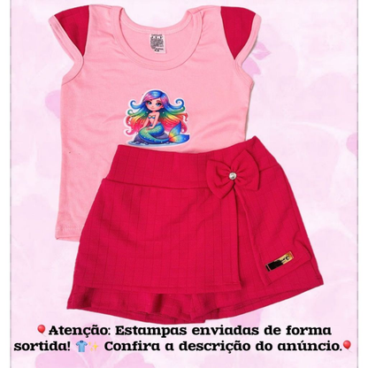 Conjunto Infantil Verão