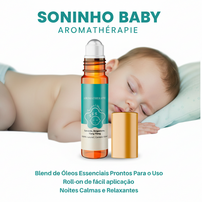 Aromaterapia Soninho Bebê Natural Blend Óleos Essenciais Aromathérapie