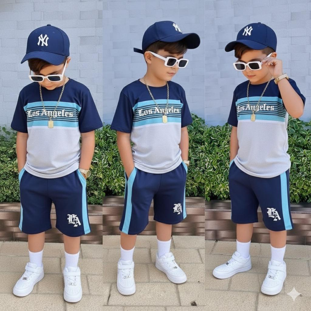 Conjunto Infantil Masculino Verão