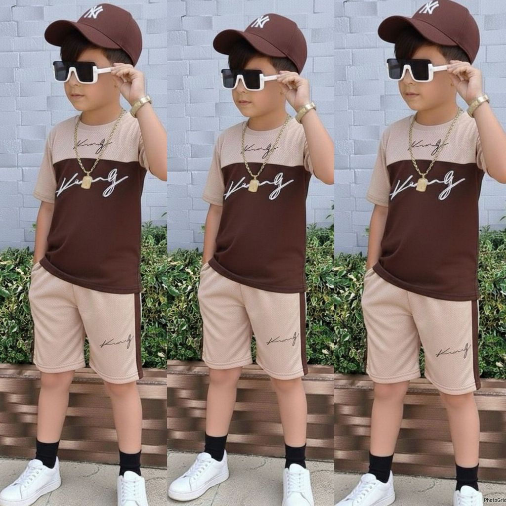 Conjunto Infantil Masculino Verão