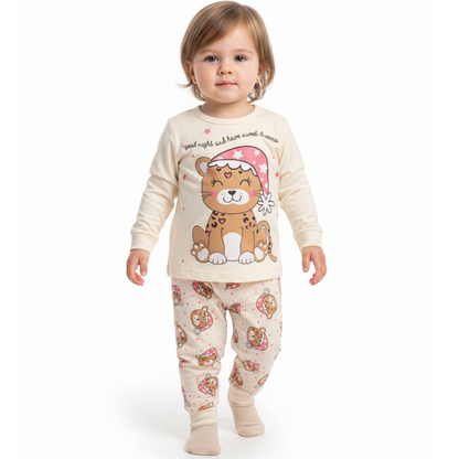 Conjunto Pijama Infantil 100% Algodão