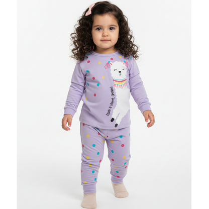 Conjunto Pijama Infantil 100% Algodão