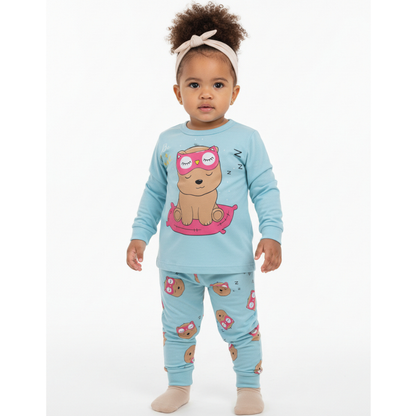 Conjunto Pijama Infantil 100% Algodão