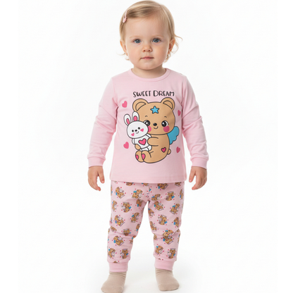 Conjunto Pijama Infantil 100% Algodão
