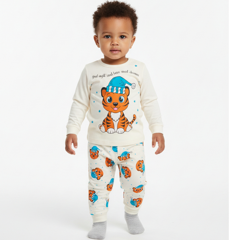Pijama Bebe Menino Manga Longa