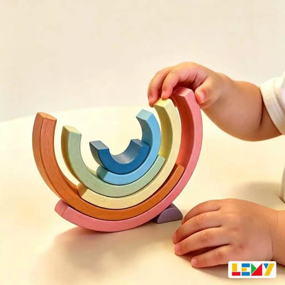 Arco-íris Montessori - presente Dia das Crianças