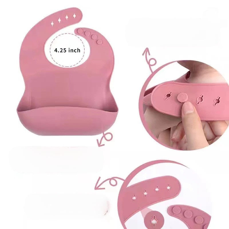 Conjunto de Alimentação em Silicone para Bebês