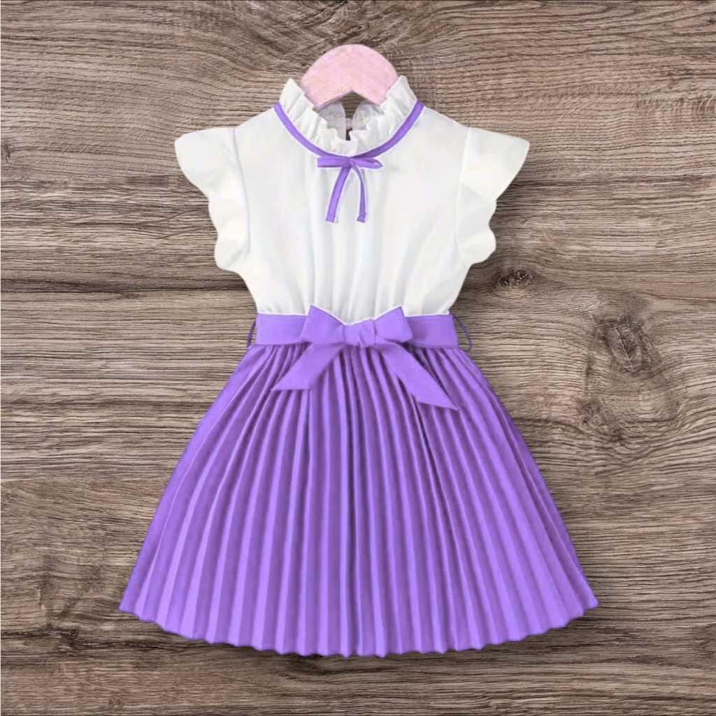Vestido Plissado Princesa