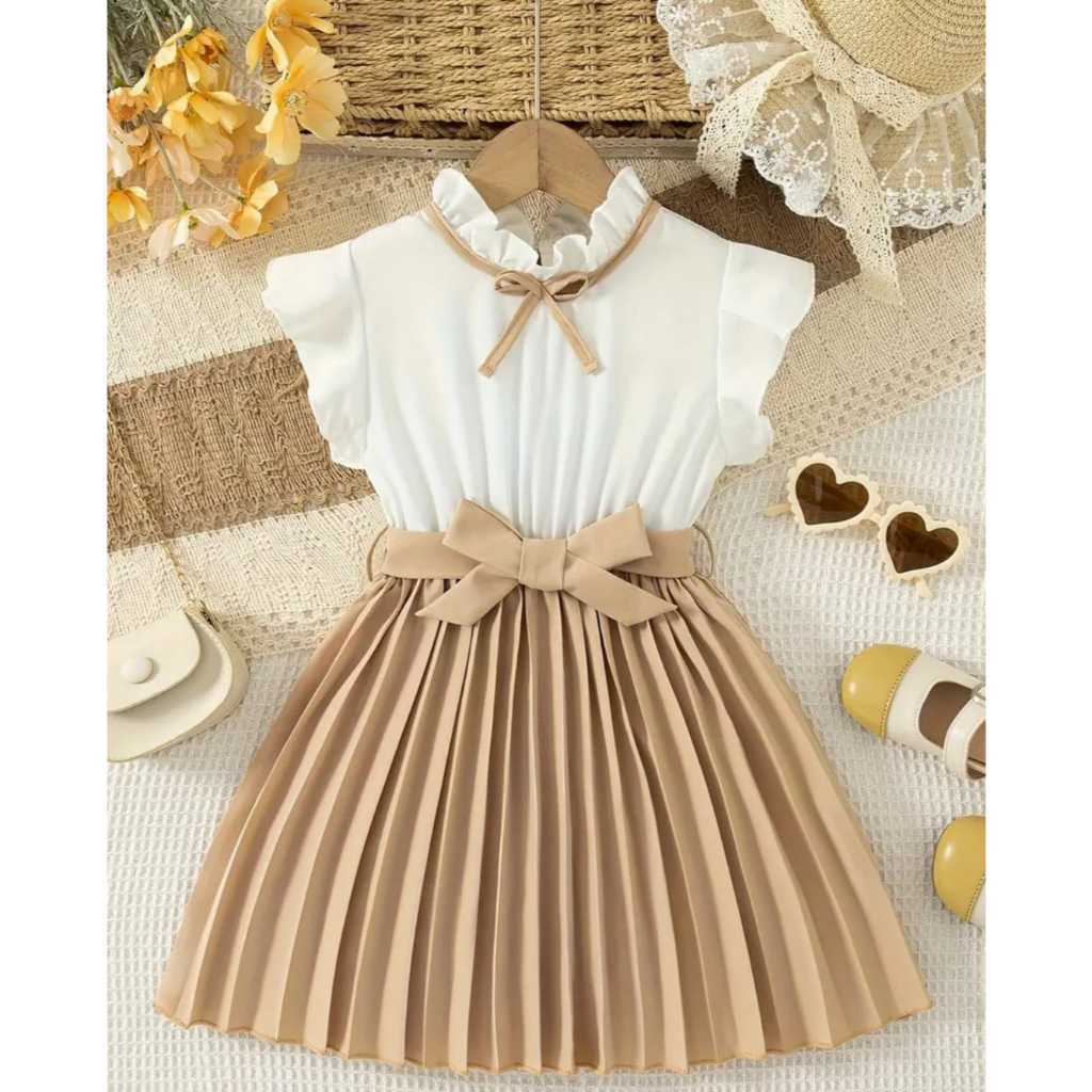 Vestido Plissado Princesa