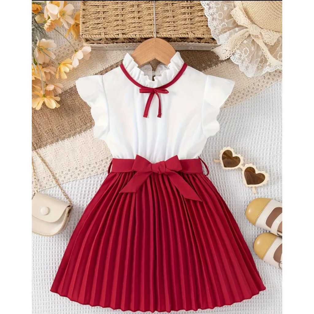 Vestido Plissado Princesa