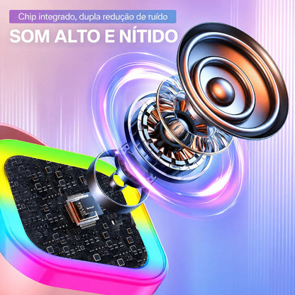 Microfone sem fio para karaokê infantil